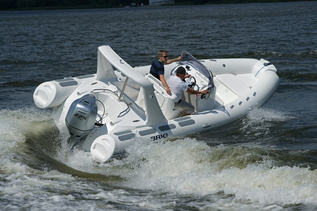 The new Eagle 650 is a versatile day boat for families or high quality tender. &copy; Sirocco Marine